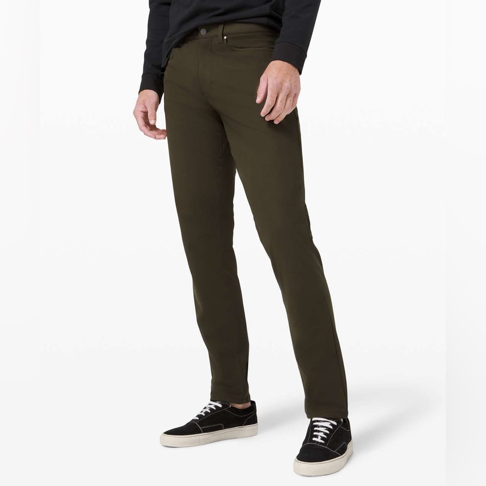Lululemon ABC Pant Classic 30" *Warpstreme Dark Olive Pants Size 30